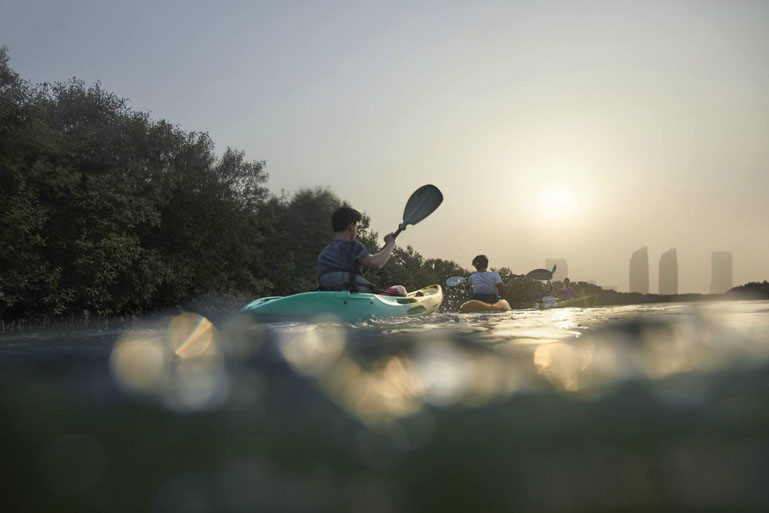 Mangrove Kayaking Abu Dhabi