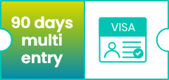 90 days multiple entry visa