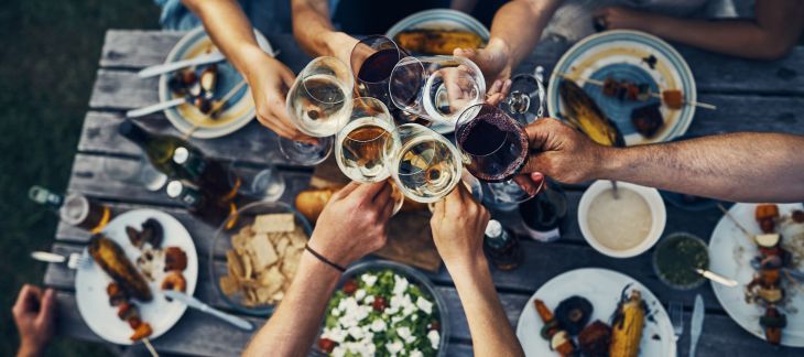 Indulge in Food and Wine