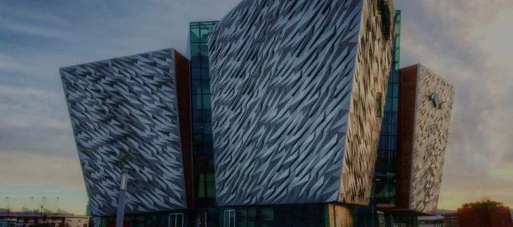 Titanic Belfast museum with its striking modern architecture and maritime displays