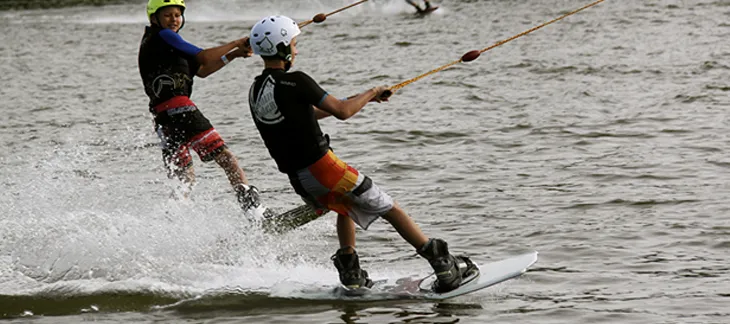 Wake Boarding and Water Skiing