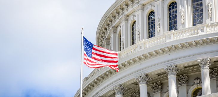 Iconic monuments and museums along the National Mall in Washington DC