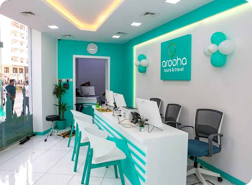 Arooha’s office
