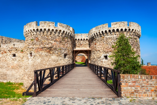 Arooha at Kalemegdan fortress at Belgrade city in Serbia