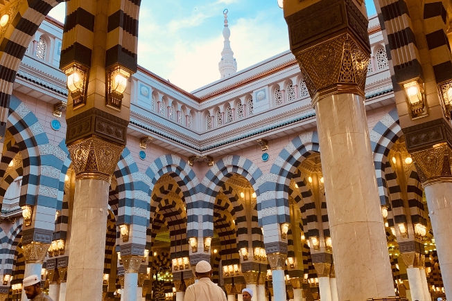 Arooha inside Makkah Al Haram Holy Masjid