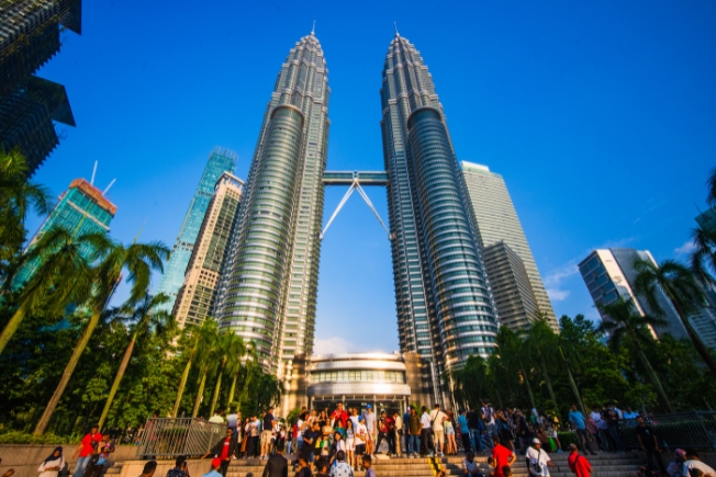 Arooha at Malaysia downtown, tourist spot, Twin Tower