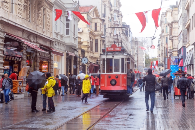 Istanbul Istiklal street Turkey