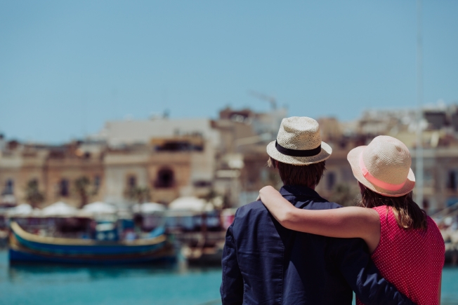 Arooha happy couple guest in Malta, Europe