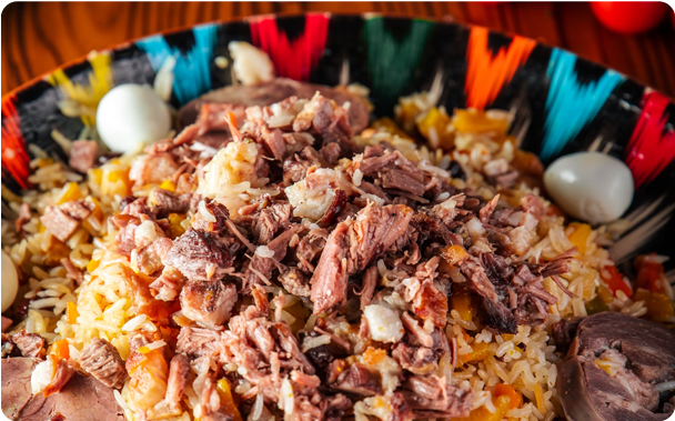 Try Their National Dish Plov