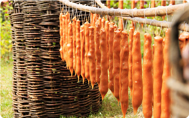 Fall in Love with Traditional Sweets like Churchkhela
