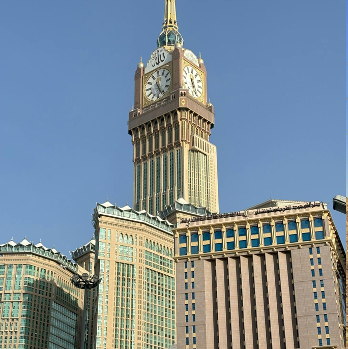 Shopping is available at Abraj Al Bait Mall