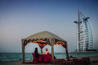 Burj Al Arab Beach Romantic Dinner