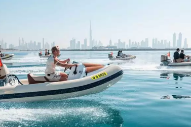 Dubai Islands Sunset Tour – Self Drive Boat