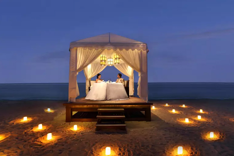 Burj Al Arab Beach Romantic Dinner