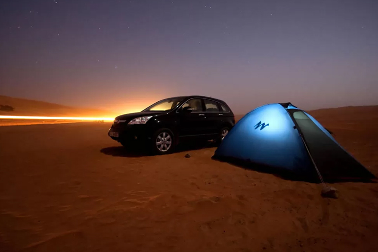 Desert Camping in Dubai - Natural Tour