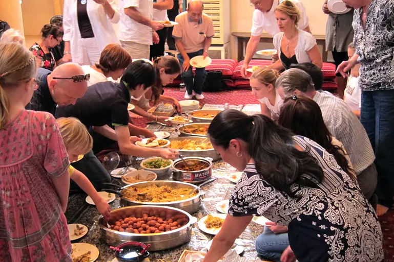 Lunch at Sheikh Mohammed Cultural Centre