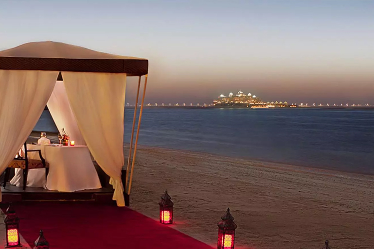 Private Romantic Dinner Dining Palm Jumeirah