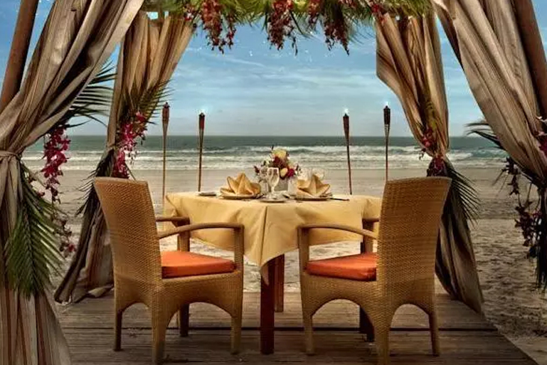 Romantic Dinner On the beach