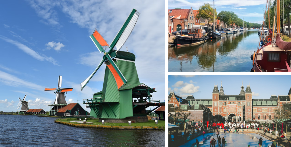Visit Amsterdam and Dutch Countryside