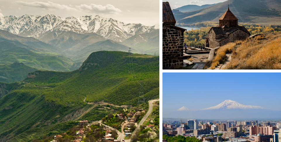 Arrival in Armenia