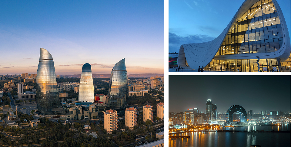 Arrival in Baku