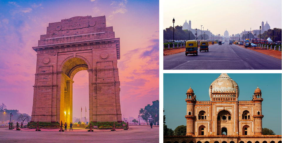 Arrive at Delhi