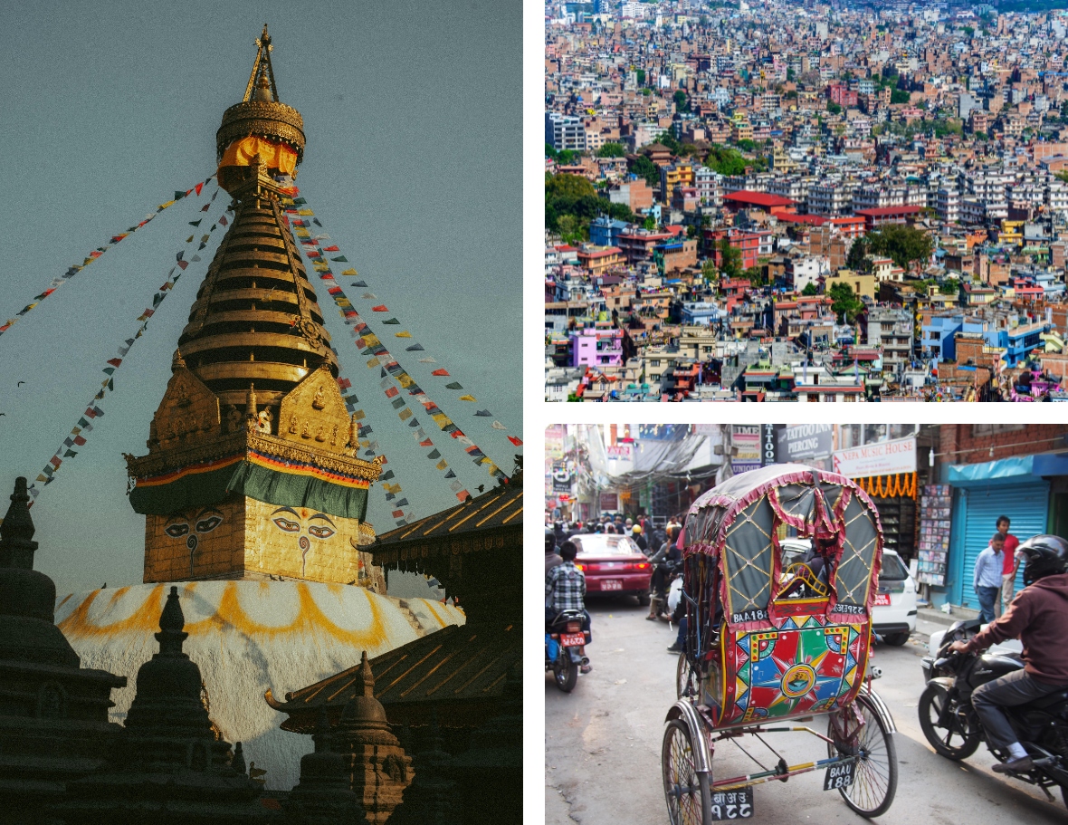 Arrival in Kathmandu