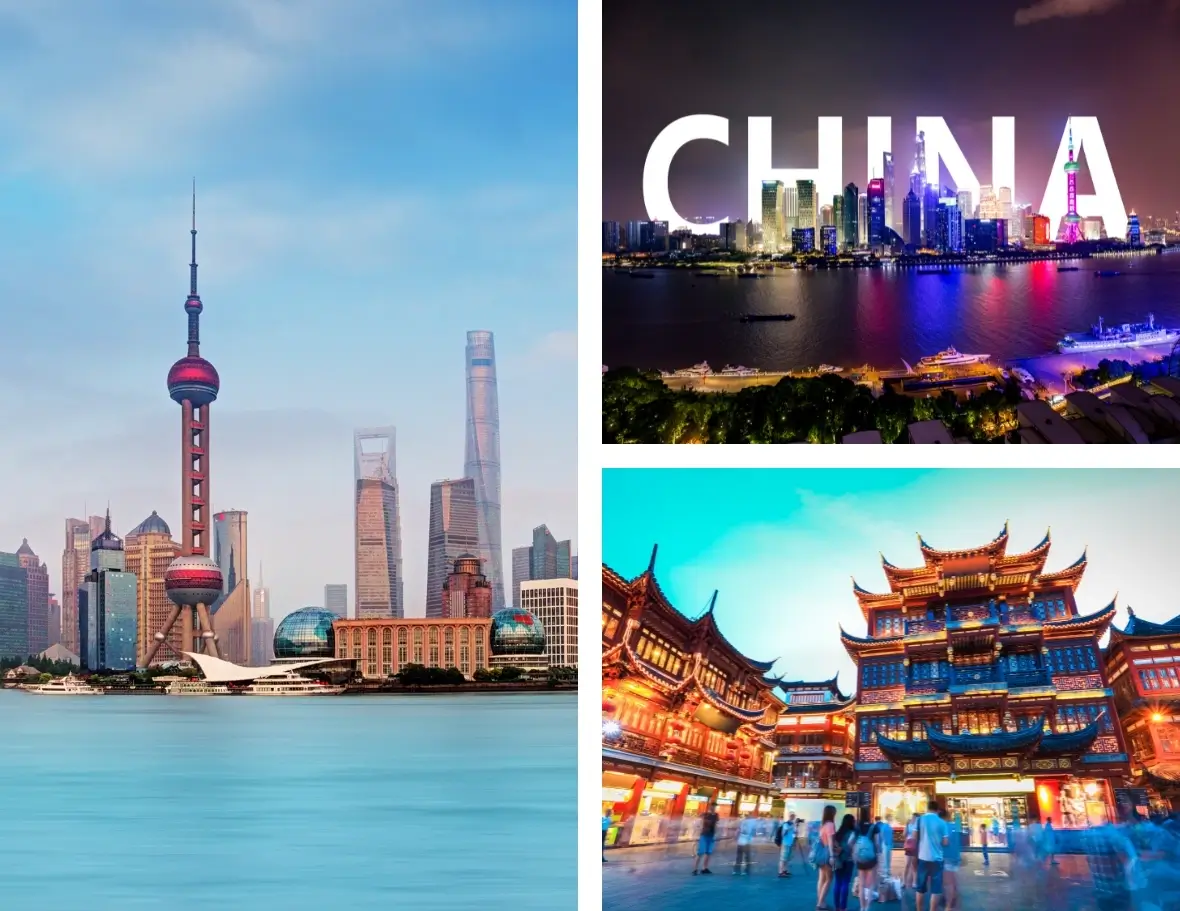 Arrival in Shanghai