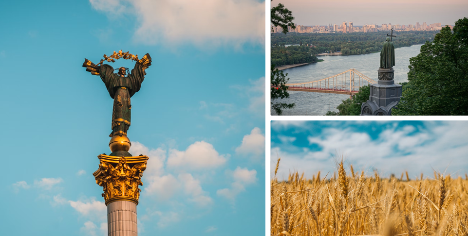 Arrival in Kiev