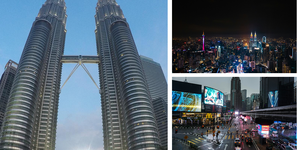 Arrival in Kuala Lumpur