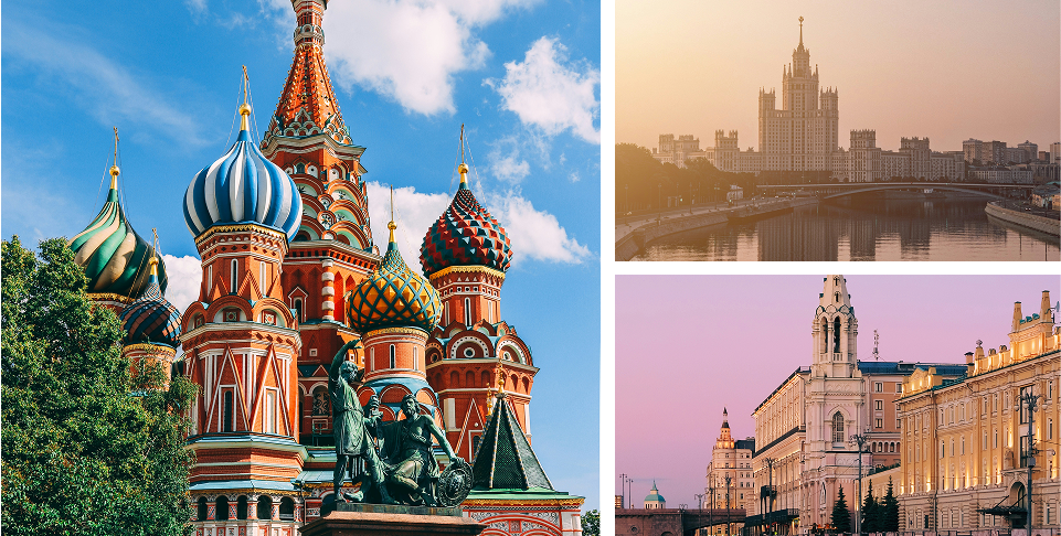 Arrival in Moscow