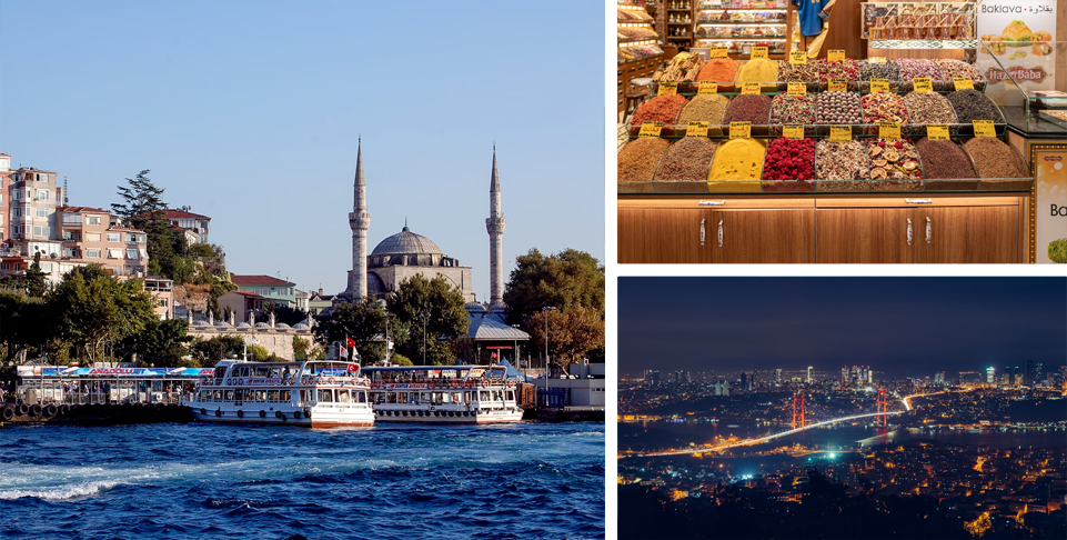 Istanbul - Bosphorus Cruise & Spice Bazaar