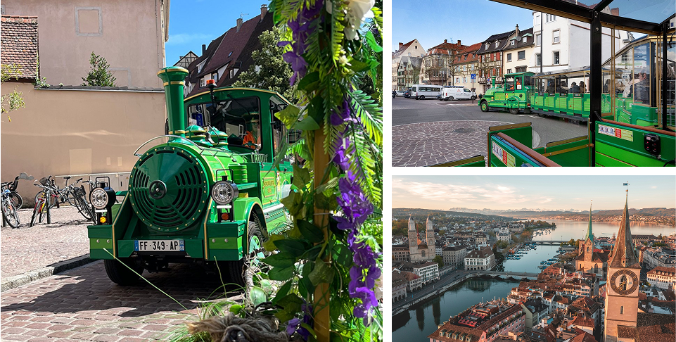 Colmar Mini Train Tour & Transfer to Switzerland