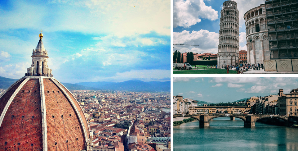 Florence and Pisa