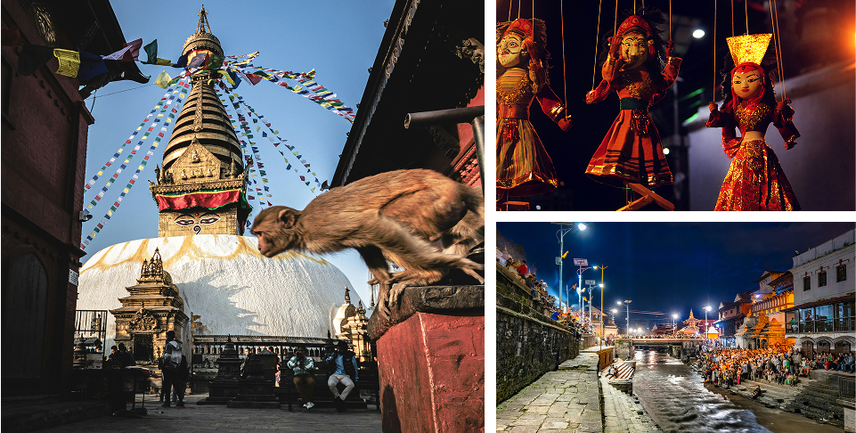 Kathmandu City Tour and Flight to Pokhara