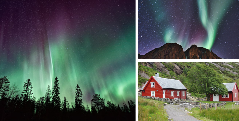 Northern Lights Visit at Camp Tamok