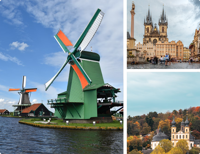 Prague Germany Amsterdam Package