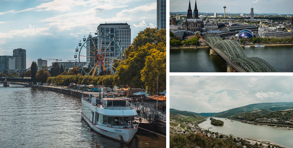 Rhine Cruise, Cologne and Arrive in Amsterdam