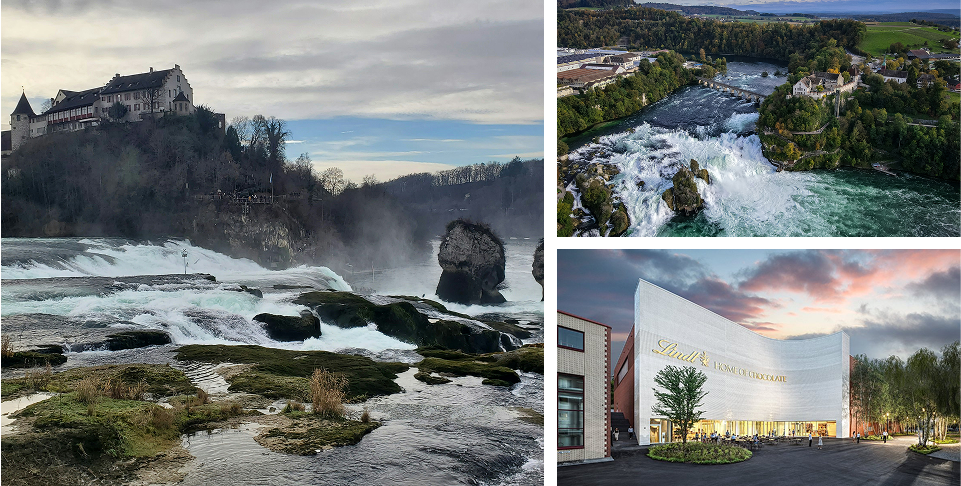 Rhine falls and Black forest area.
