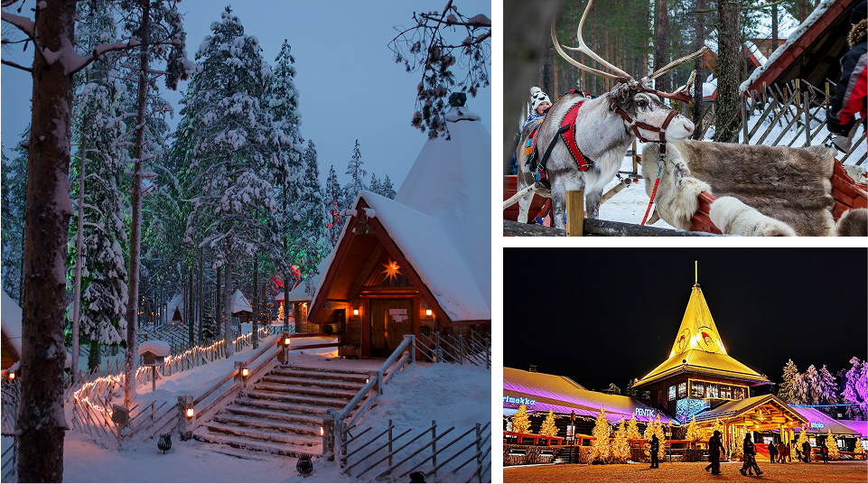 Helsinki to Rovaniemi – Optional Tour Visit to Santa Claus Village