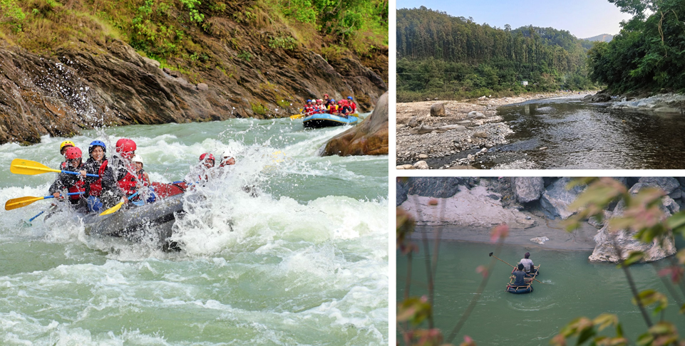 River Rafting on the Trishuli River