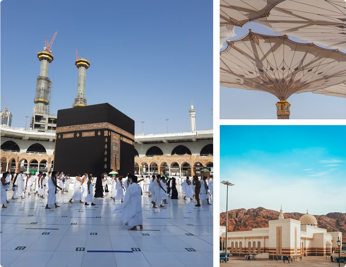 5-Day Umrah Pilgrimage with Flights from Dubai