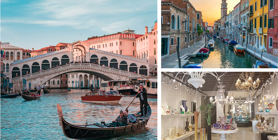 VENICE ORIENTATION TOUR AND MURANO GLASS FACTORY