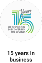 15 years in business