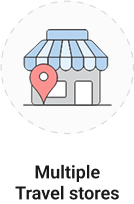 Multiple Travel stores