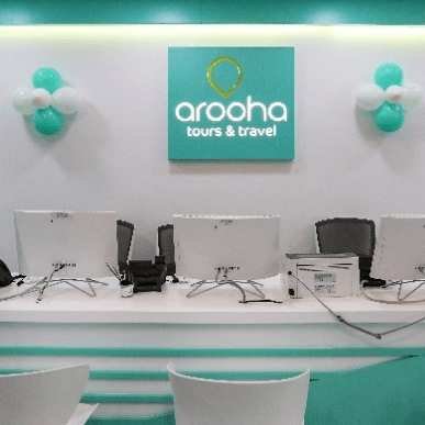 Arooha tours and travels office
