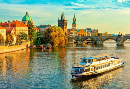 Cruise on the River Vltava