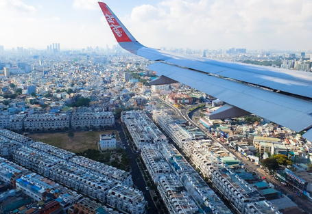 HO CHI MINH city departure