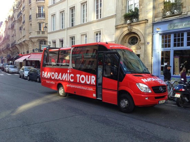 PANORAMIC TOUR OF PARIS