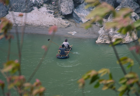 river rafting at Trishuli 